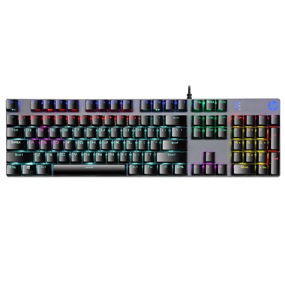 HP GK400F Colorful Backlit Mechanical Gaming Keyboard