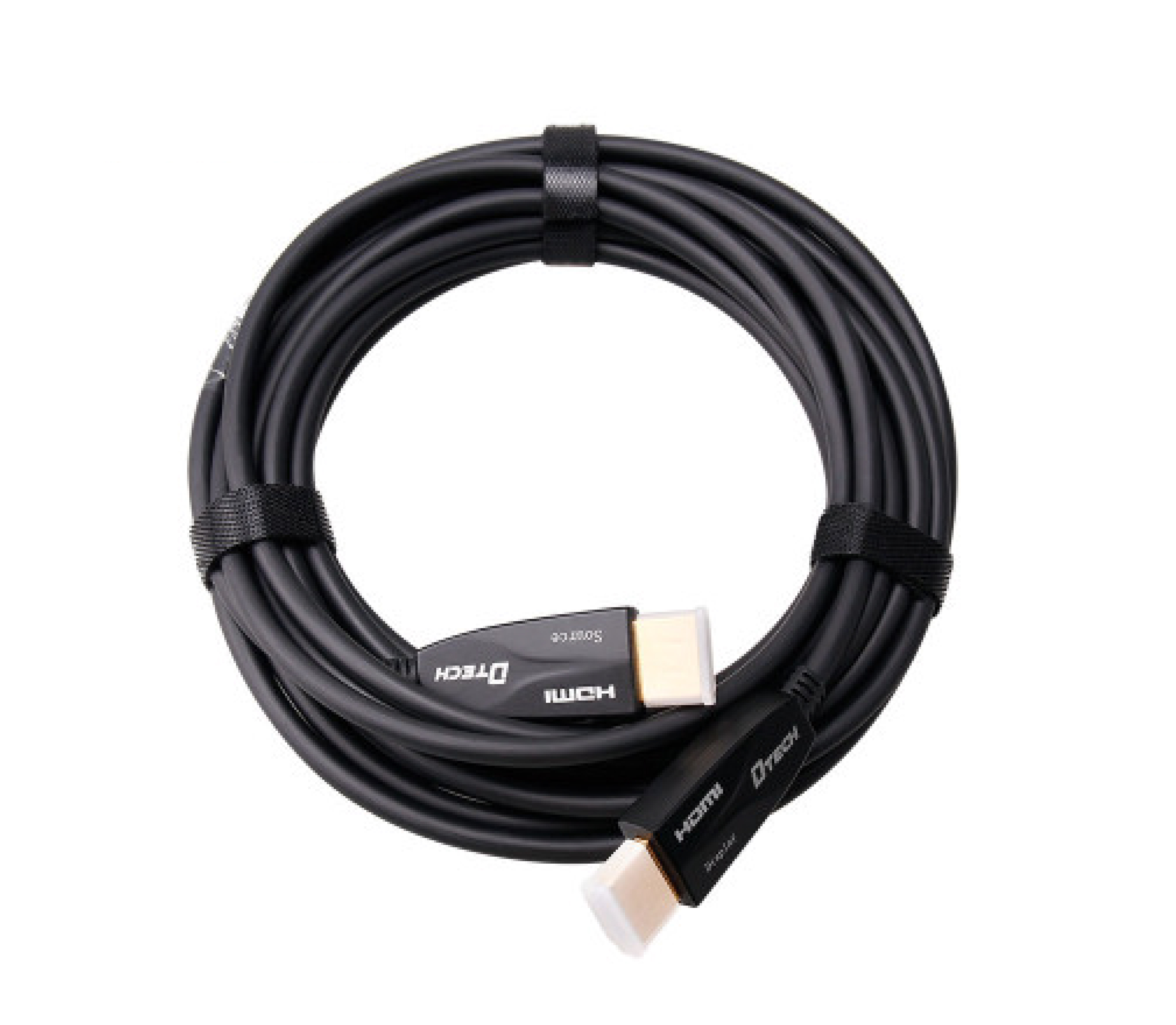 DTECH DT-HF2050 50m HDMI2.0 18Gbps 4K@60Hz Male to Male Fiber Optic HDMI Cable