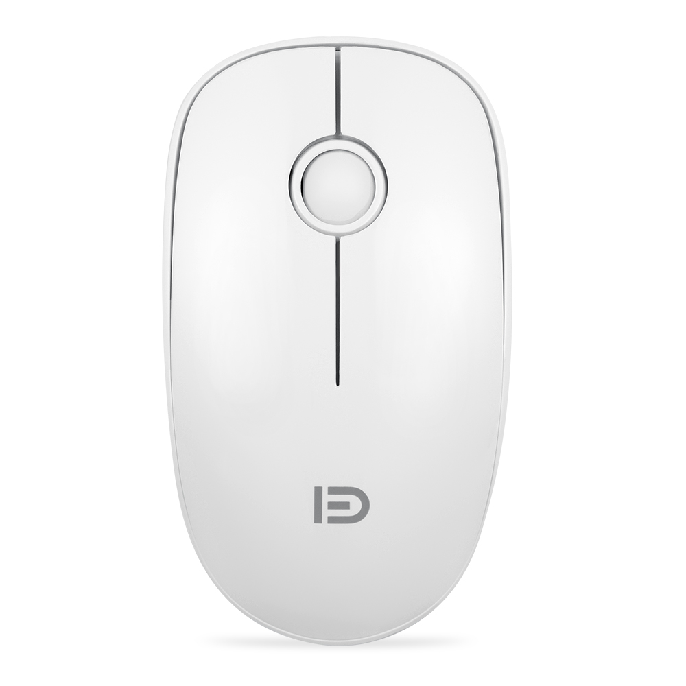 FD V8-B Fashion Ultra Thin Silent Without Light Wireless Mouse