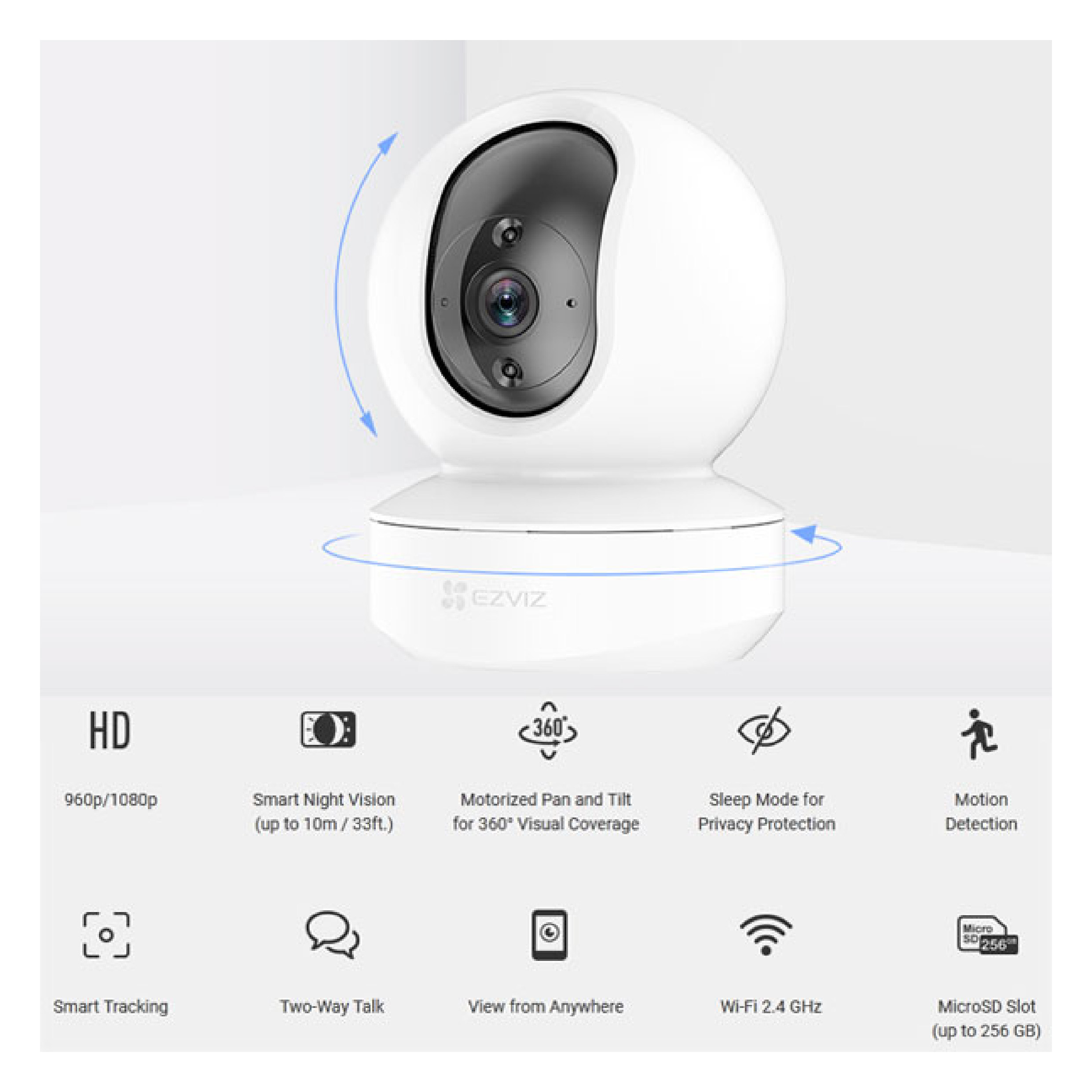 EZVIZ TY1 CS-TY1-B0-1G2WF Camera