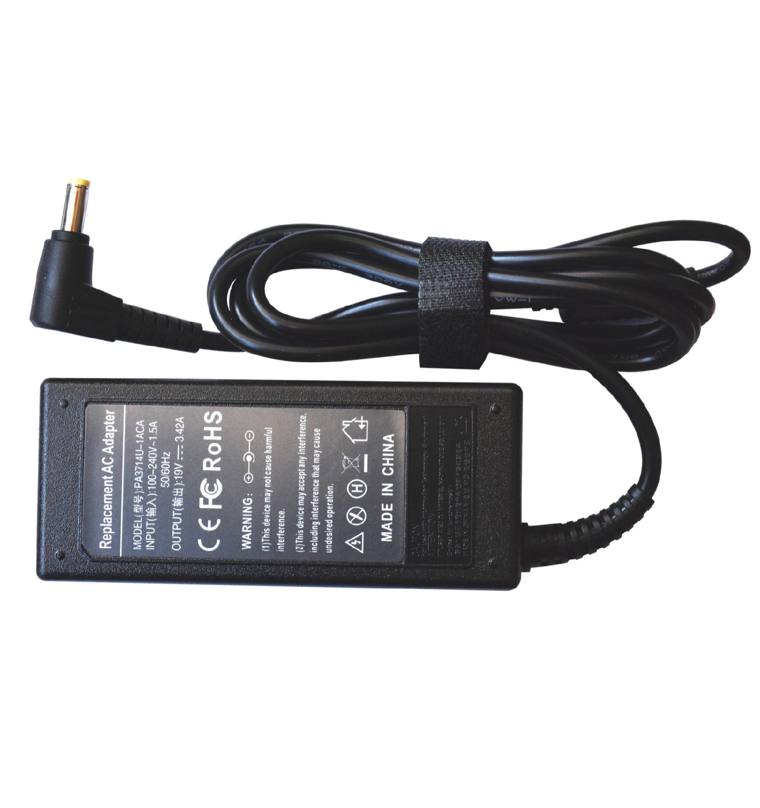 Acer ADT-0002 19V 3.42A (DC Size: 5.5*1.7, Have Box) Replacement AC Adapter