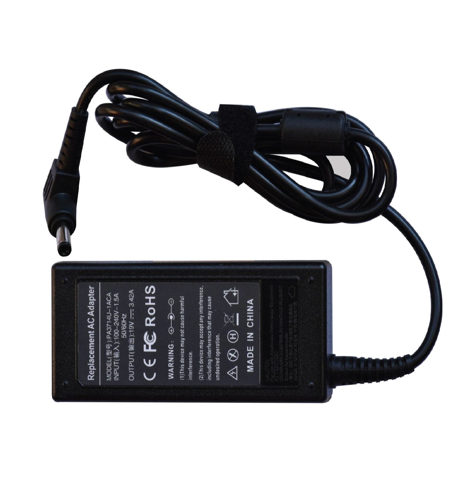 Toshiba ADT-0001 19V 3.42A (DC Size: 5.5*2.5, Have Box) Replacement AC Adapter