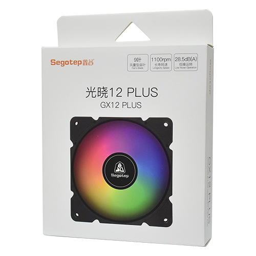 Segotep GX12 PLUS RGB Chassis Fan