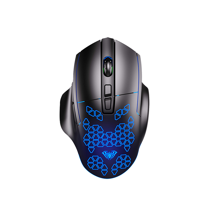 AULA F812 RGB Color Breathing Wired Gaming Mouse