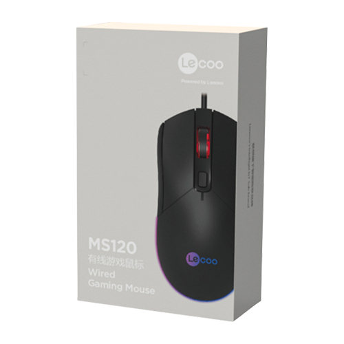 Lecoo MS120 RGB Backlit Wired Gaming Mouse