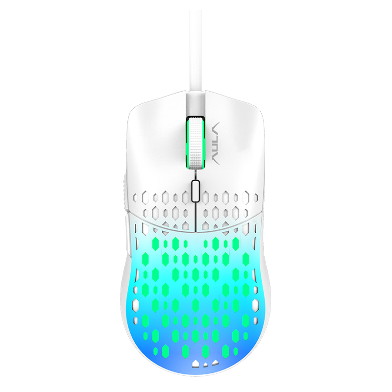 AULA S11 Colorful Light Wired Gaming Mouse