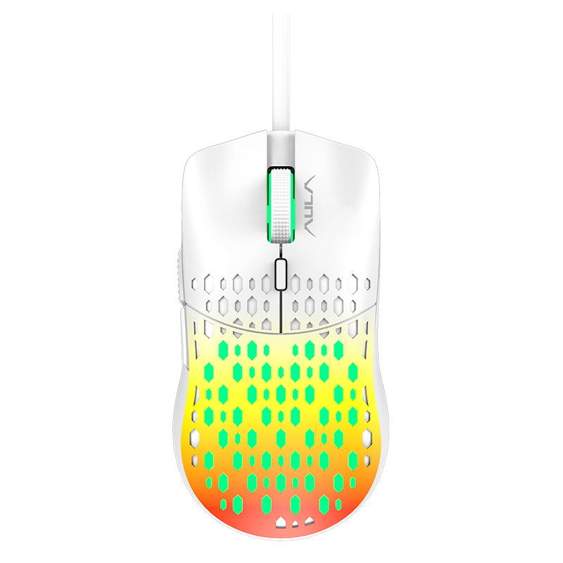 AULA S11 Colorful Light Wired Gaming Mouse