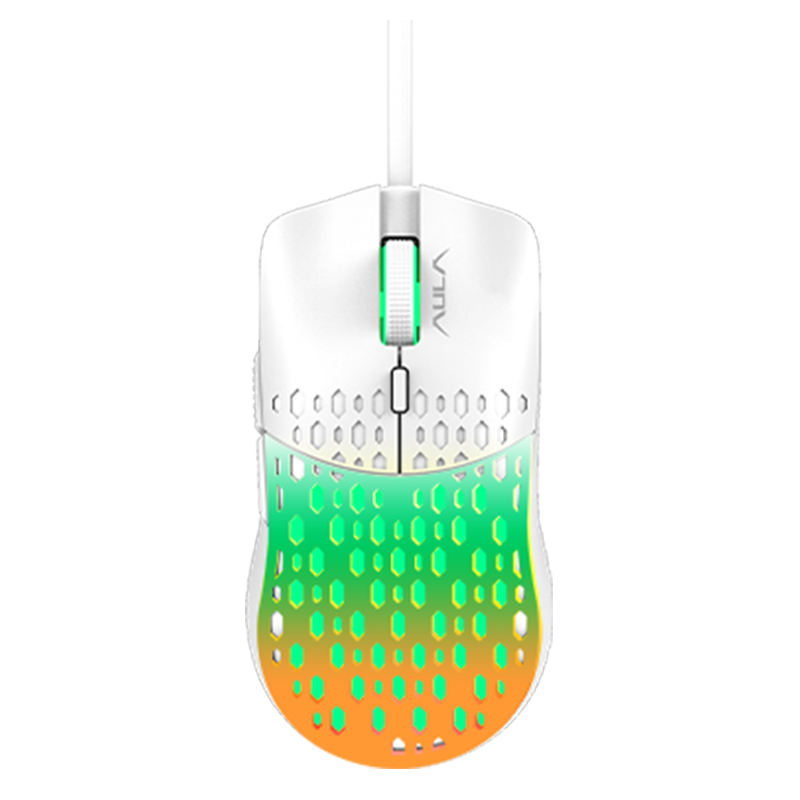 AULA S11 Colorful Light Wired Gaming Mouse