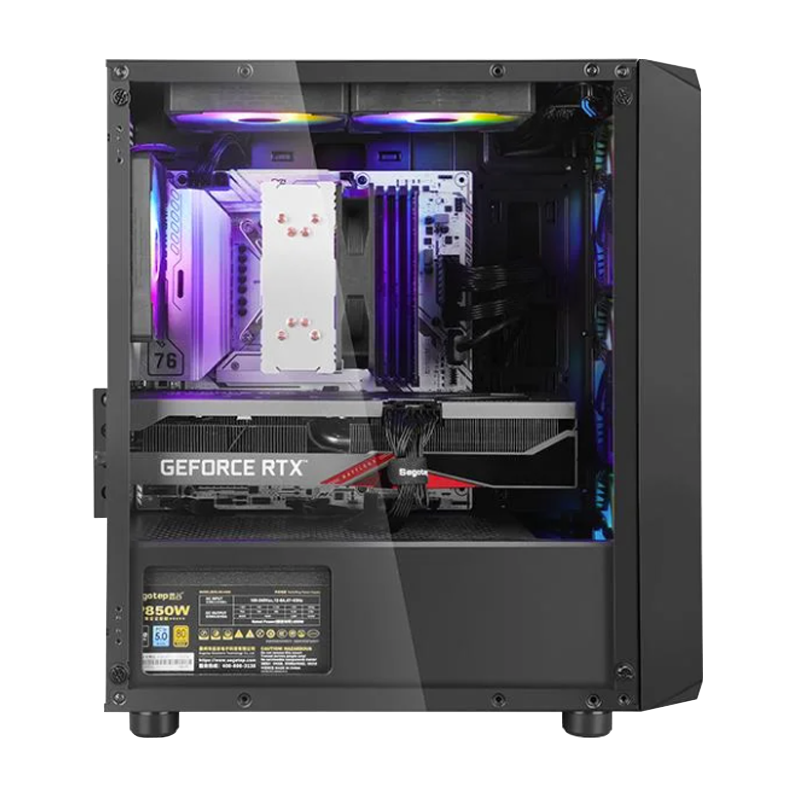 Segotep Cyber S1 Black Computer Case