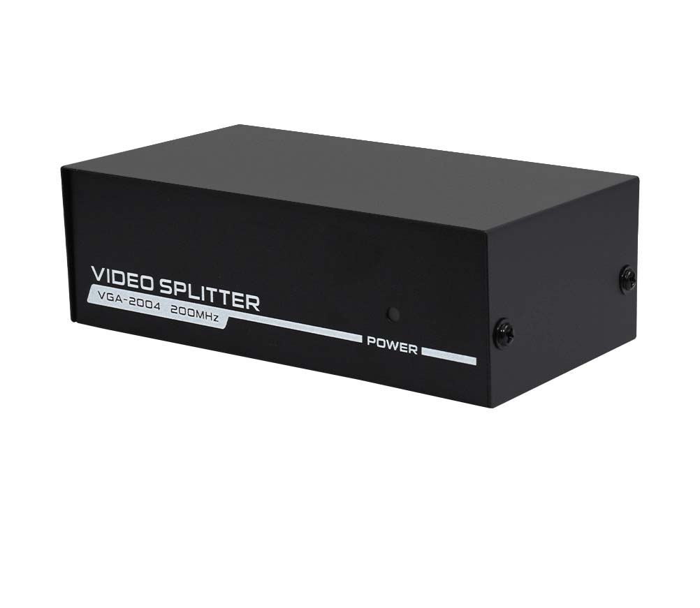 FJGEAR FJ-2004 4-Port 200MHz VGA Splitter