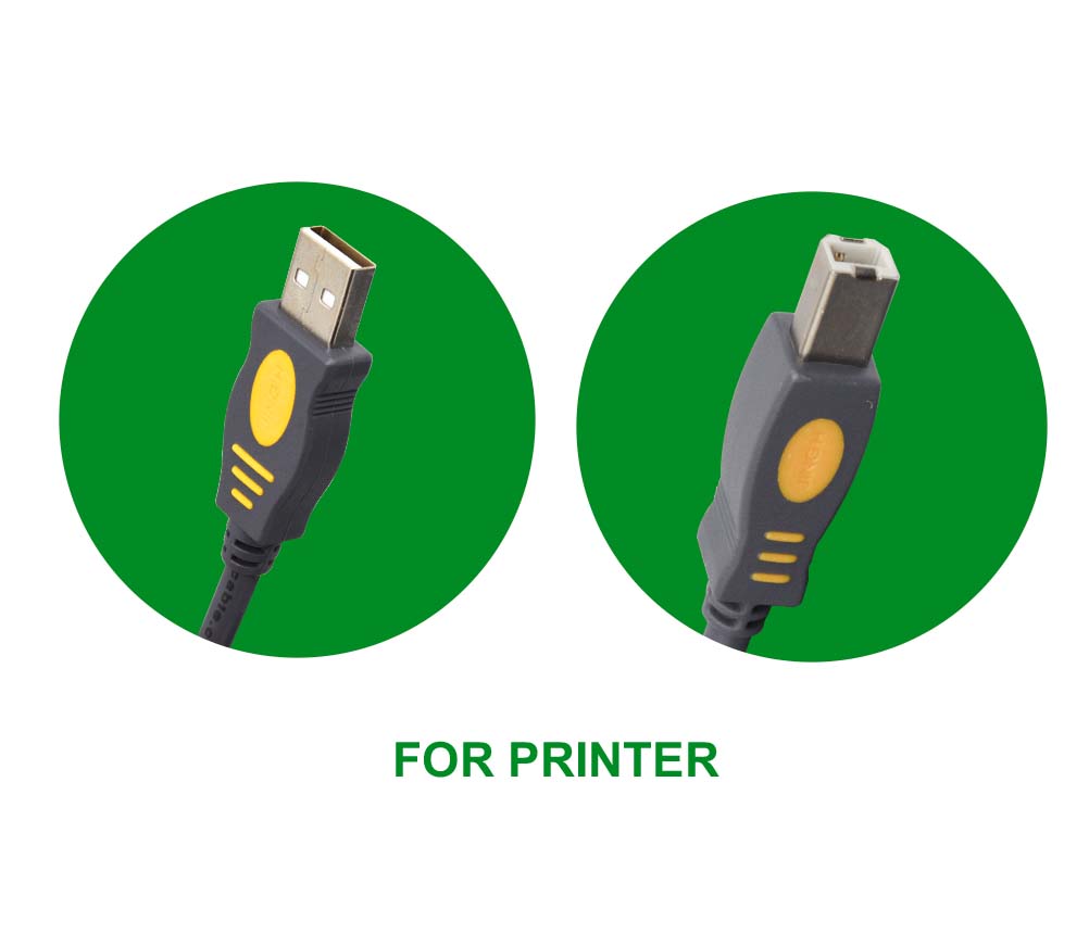 JINGHUA U112K 10m USB Type-A to USB Type-B Cable Printer