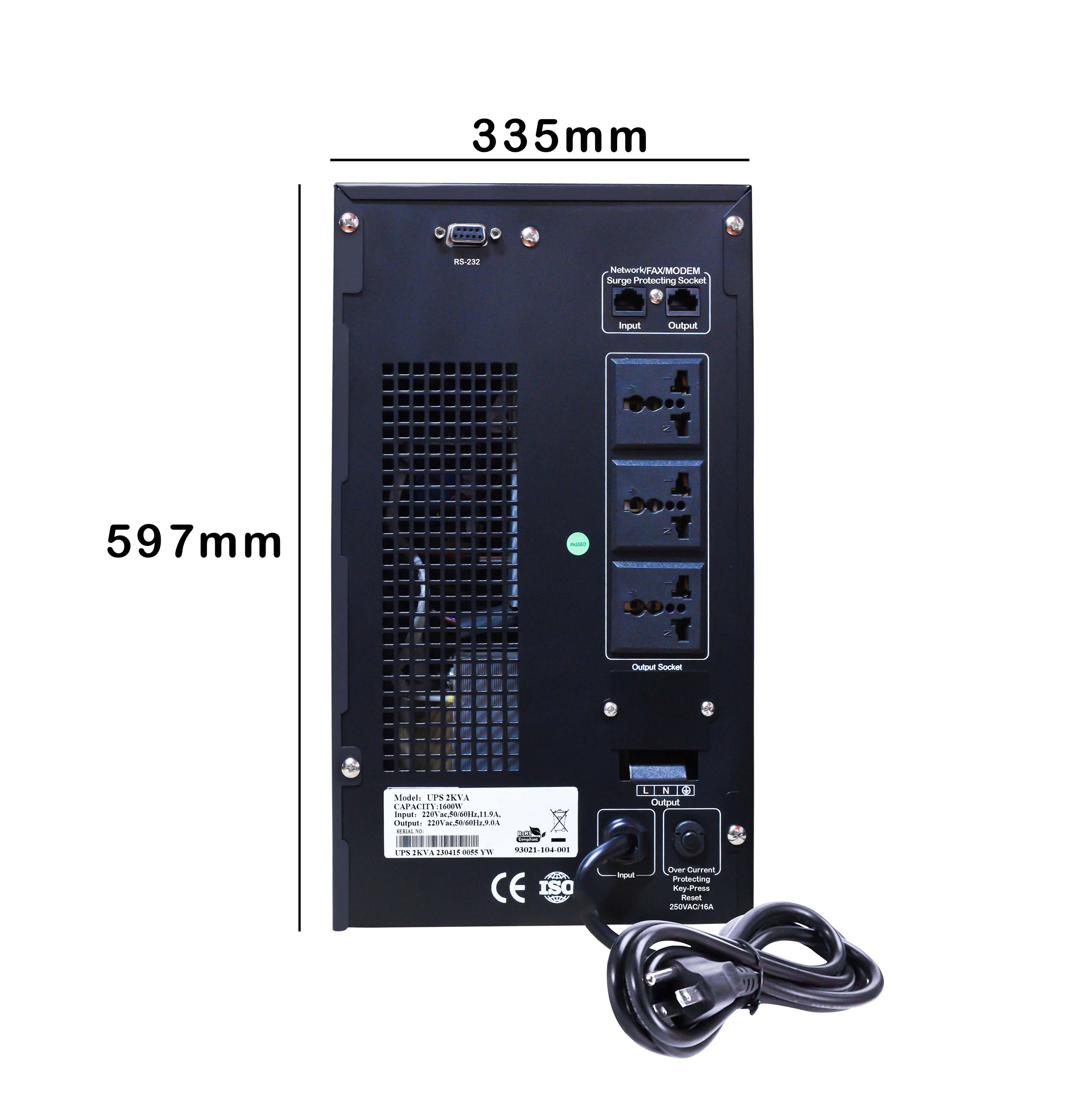 POWER T 2KVA Online UPS