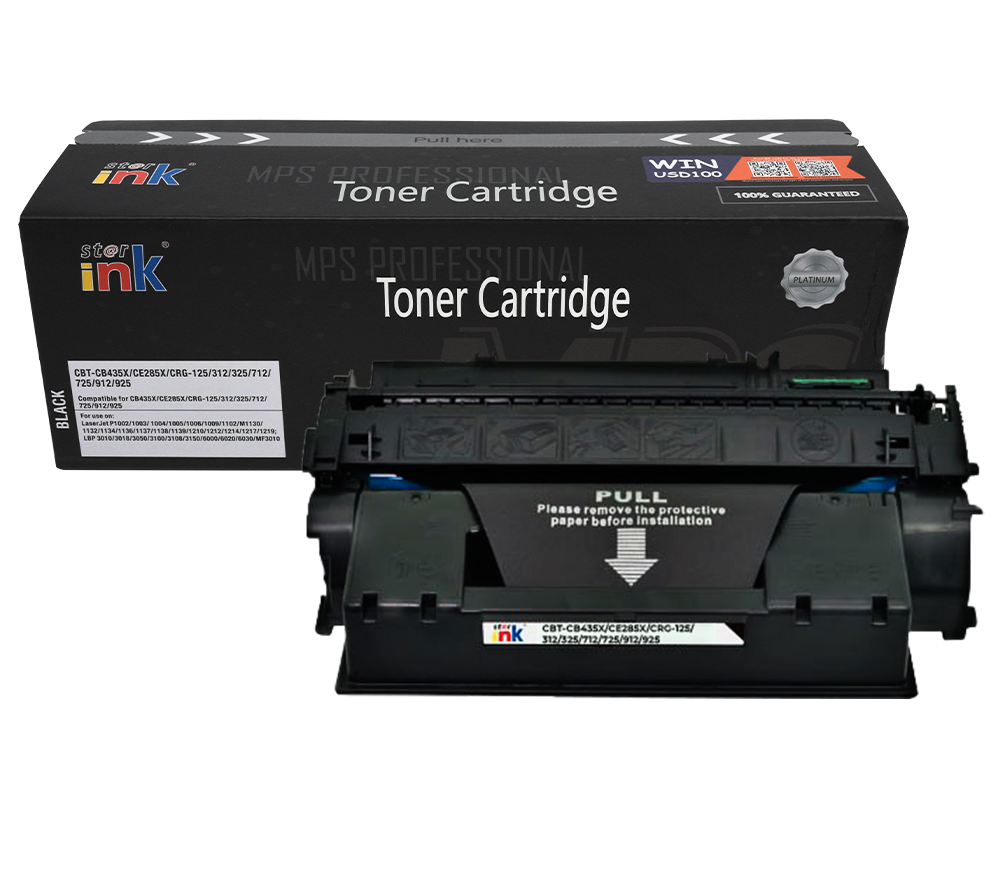 StarInk Compatible Laser Toner Cartridge HP CB435X/Canon LBP3010 (With Chip)