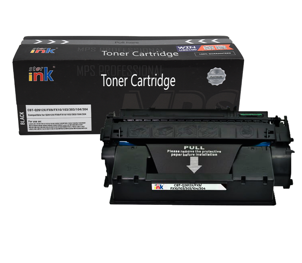 StarInk Compatible Laser Toner Cartridge HP Q2612X/Canon MF4010B (Without Chip)