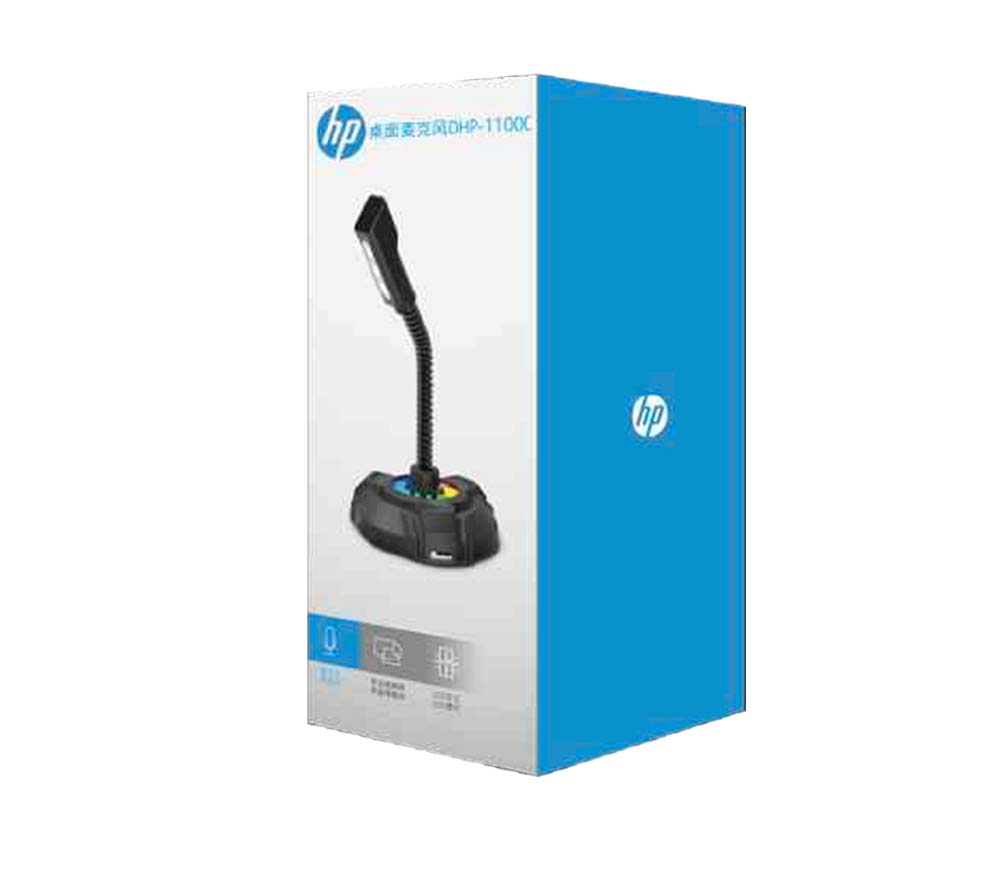 HP DHP-1100C Desktop Microphone with Colorful Lighting