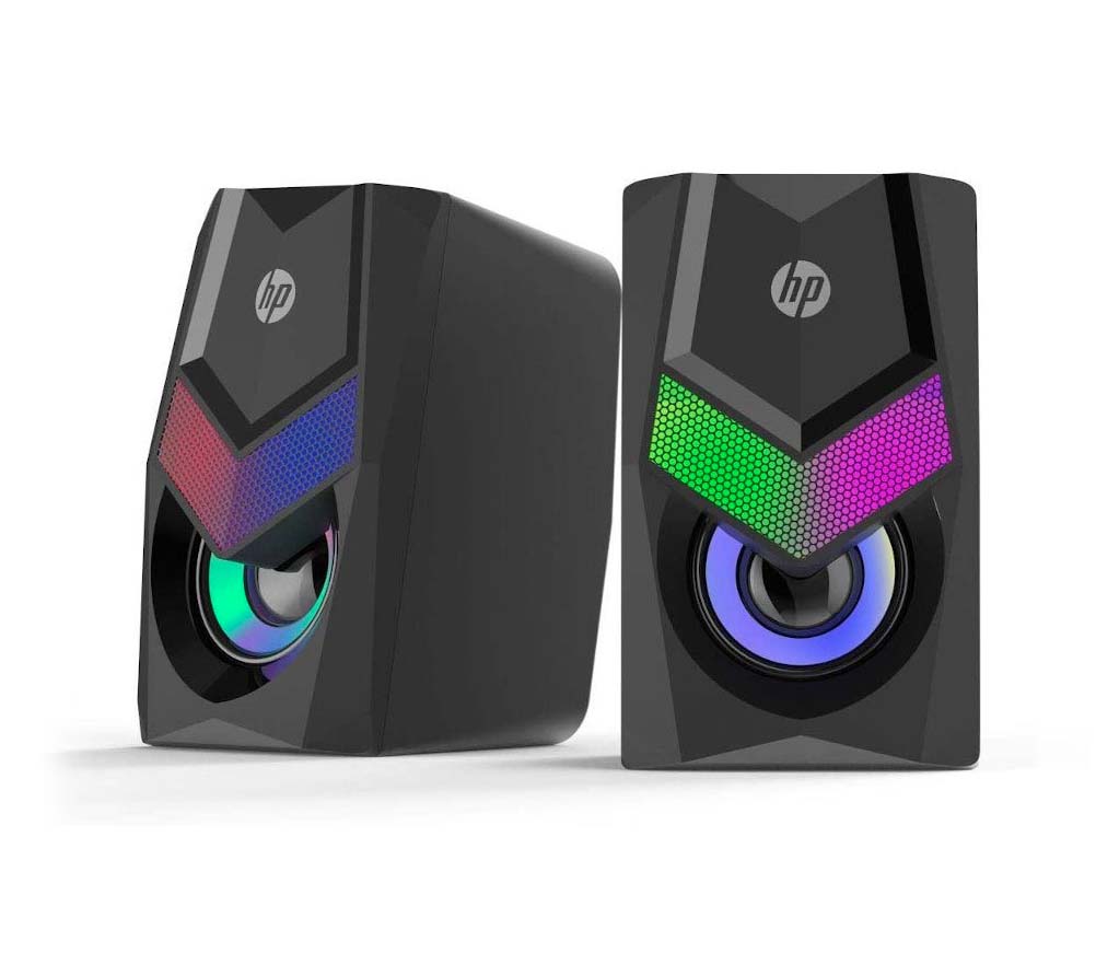 HP DHE-6000 LED Stereo Multimedia Speaker