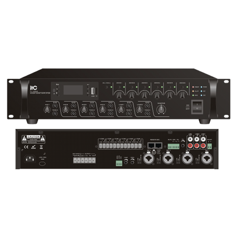 ITC TI-1206S Digital Mixer Amplifier