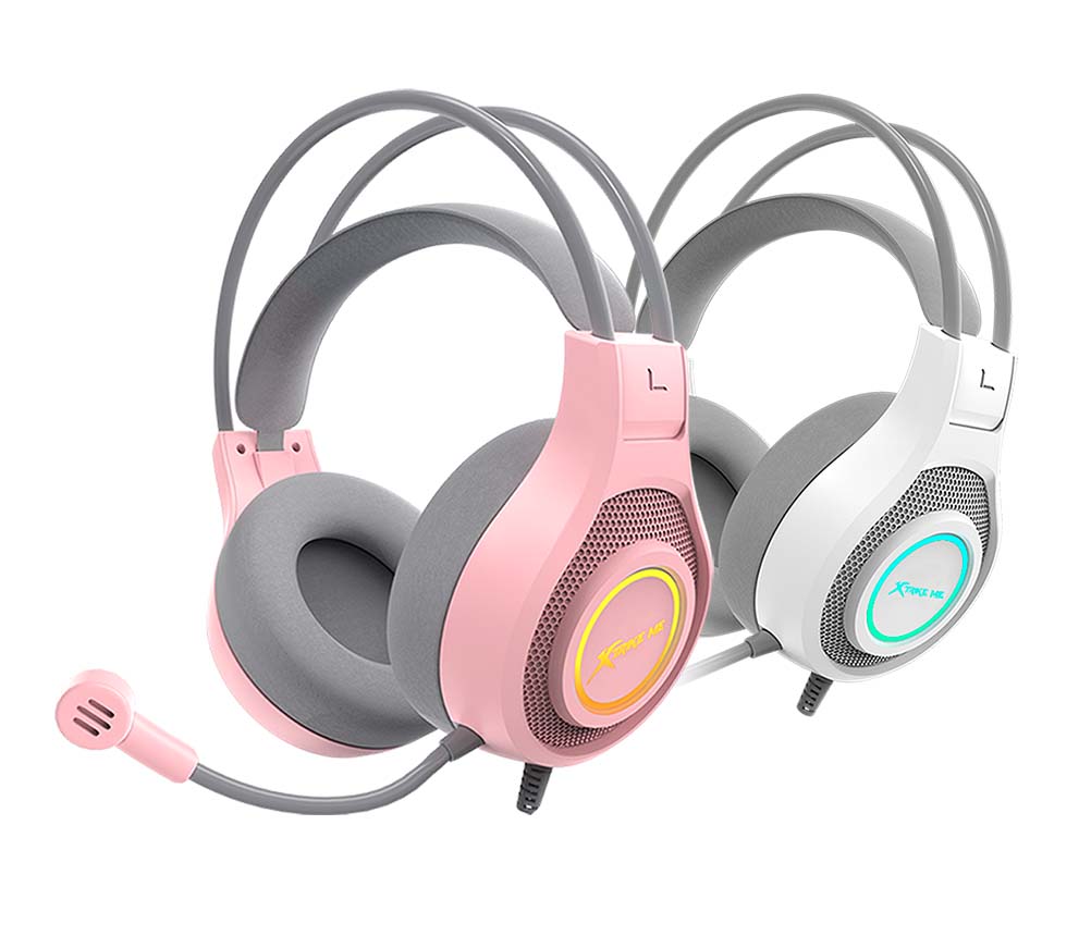 XTRIKE ME GH-515P Pink Color Stereo Gaming Headset