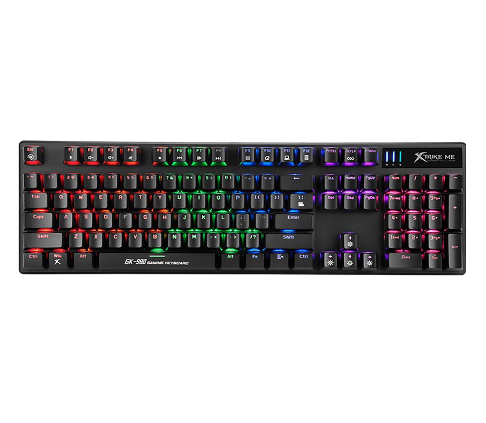 XTRIKE ME GK-980 Wired Mechanical Gaming Keyboard