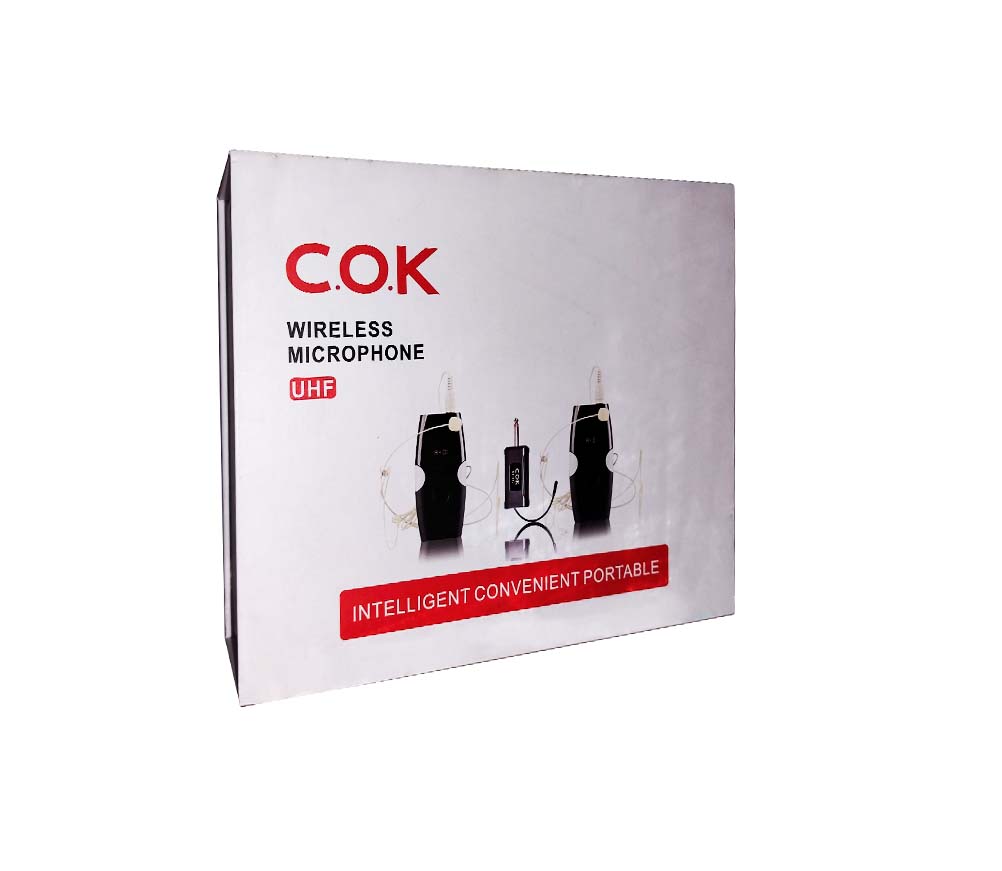 C.O.K ST-210 Intelligent Wireless Professional Portable Head Microphone