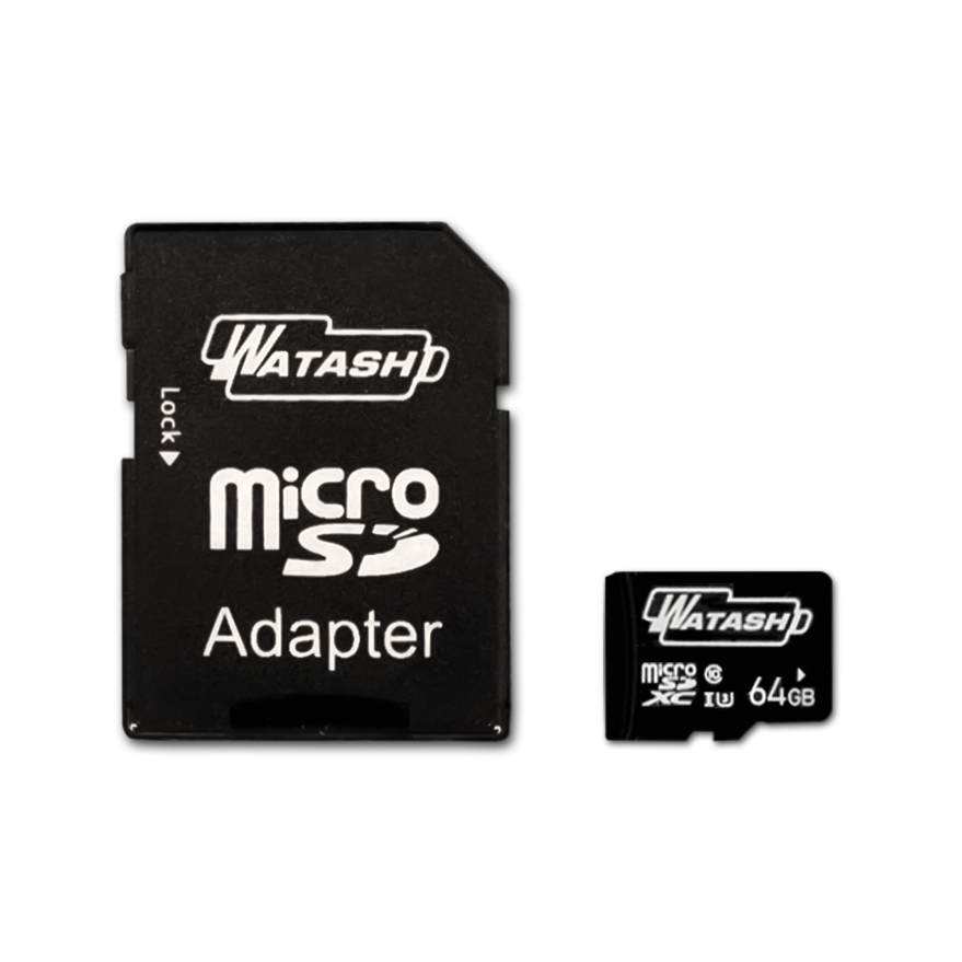 WATASHI Micro SD Card 64G Monitoring level