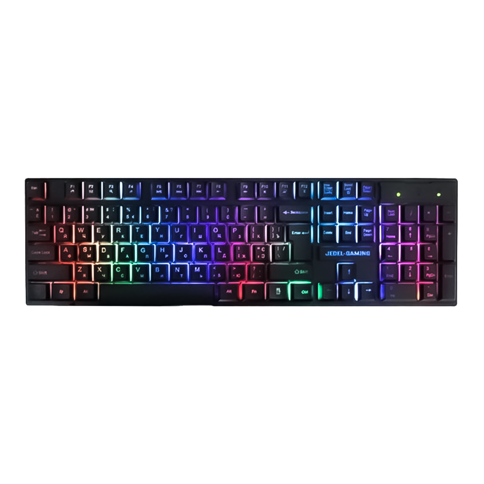 JEDEL K500+ Wired LED Light Gaming Keyboard