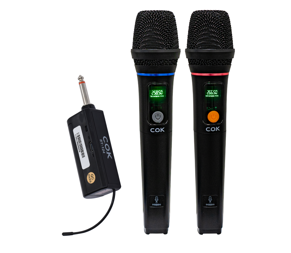 C.O.K ST-207 Charging Mode Wireless Microphone