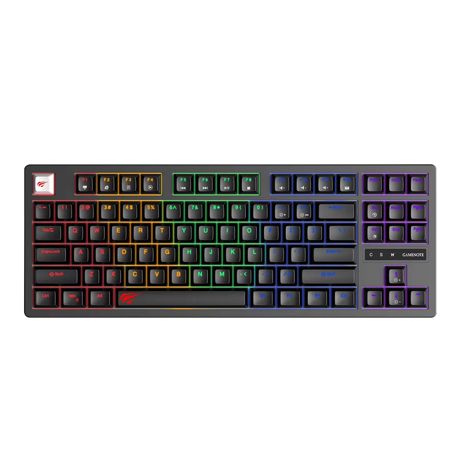 HAVIT KB892L-B RGB Backlit Wired Mechanical Gaming Keyboard