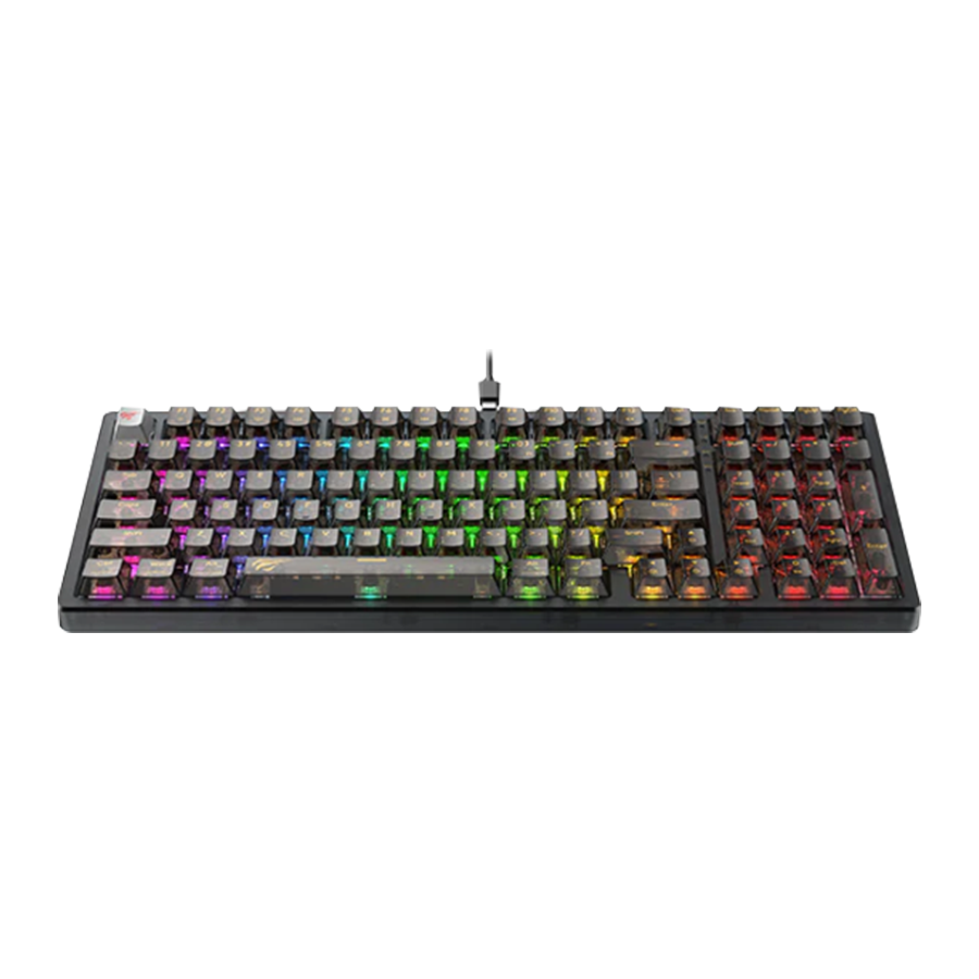 HAVIT KB875L RGB Backlit Wired Mechanical Gaming Keyboard