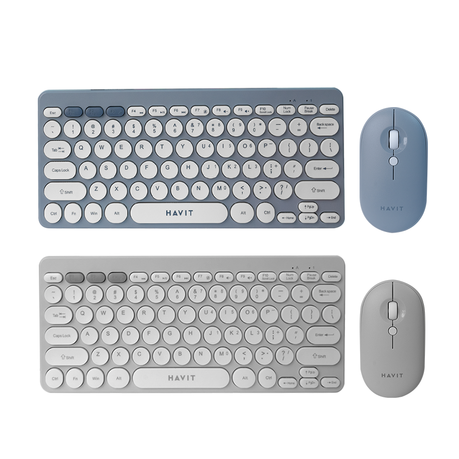 HAVIT KB279GCM-BL Wireless Keyboard & Mouse Combo